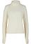 Pull col roulé avec teneur en Good Cashmere Standard® et torsades, bpc selection premium
