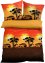 Parure de lit réversible avec motif safari, bpc living bonprix collection