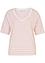 T-shirt mi-manches à col V en viscose, bpc bonprix collection