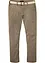 Pantalon chino extensible Regular Fit coupe confort pour le ventre avec ceinture, Straight, bonprix