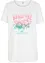 T-shirt coton avec imprimé, manches courtes, bonprix