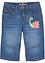 Bermuda en jean garçon avec imprimé dinosaure, Loose Fit, John Baner JEANSWEAR