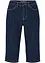 Bermuda slim en jean, taille haute, bonprix
