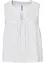 Blouse sans manches en gaze de coton, bonprix