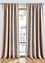 Lot de 2 rideaux en microfibre facile d’entretien, bonprix