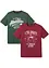 Lot de 2 T-shirts, bonprix