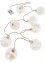 Guirlande lumineuse LED avec 8 boules avec fleurs séchées, bpc living bonprix collection
