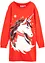 Robe fille en sweat avec motif Noël, bonprix