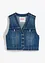 Gilet sans manches en jean extensible, bonprix