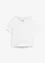 T-shirt boxy Essential en coton épais, bonprix