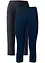 Lot de 2 leggings corsaire étroits, bonprix