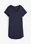 T-shirt long en viscose, manches courtes, bonprix