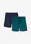 Lot de 2 shorts en jersey, bpc bonprix collection