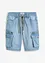 Short long en jean avec poches cargo, Regular Fit, John Baner JEANSWEAR