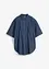 Chemise extensible et oversize en jean, demi-manches, bonprix