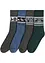 Lot de 4 paires de chaussettes thermo mixtes, bonprix