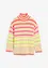 Pull oversize à rayures fluo, bonprix