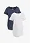 Lot de 2 T-shirts de grossesse en coton, bonprix