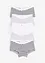 Lot de 5 culottes coton, bonprix