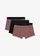 Lot de 3 boxers coton, bonprix