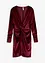 Mini-robe en velours doux, bonprix