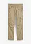 Pantalon cargo 100% coton, coupe droite et loose, bonprix