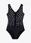Maillot 1 pièce sculptant, maintien modéré, à fronces, bonprix