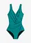 Maillot 1 pièce sculptant, maintien modéré, style portefeuille, bonprix
