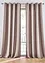 Lot de 2 rideaux en microfibre facile d’entretien, bonprix