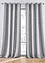 Lot de 2 rideaux en microfibre facile d’entretien, bonprix