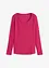 T-shirt manches longues 100% coton, bonprix