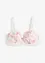 Soutien-gorge balconnet avec broderies imprimées, bonprix
