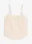 Top avec broderies anglaises 100% coton, bonprix