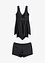Tankini long (ens. 2 pces) à larges bretelles, bonprix