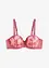 Soutien-gorge balconnet avec dentelle florale, bonprix