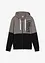 Sweat zippé à capuche 100% coton, bonprix