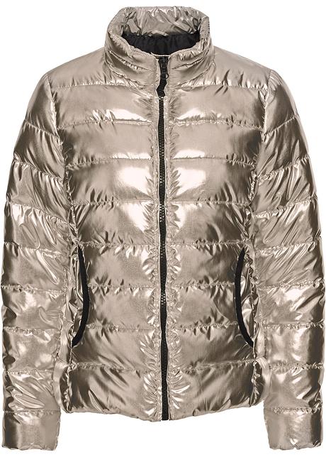 Bodyflirt Femme Matelassée Veste Métallique Effet Doré qxw716ZanC