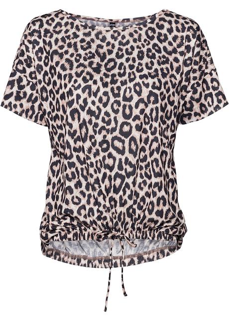 tee shirt leopard femme