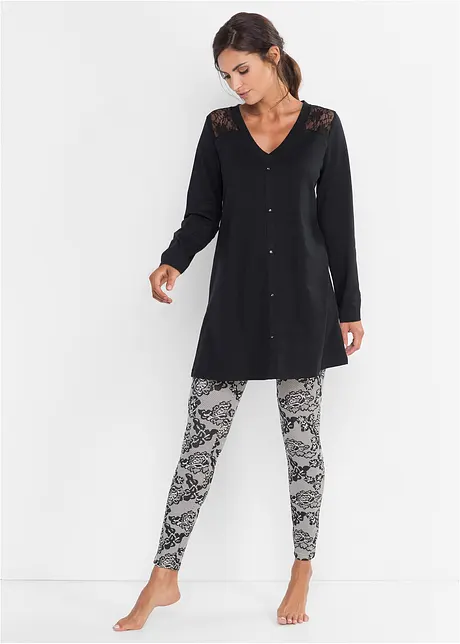 Pyjama avec legging, bonprix