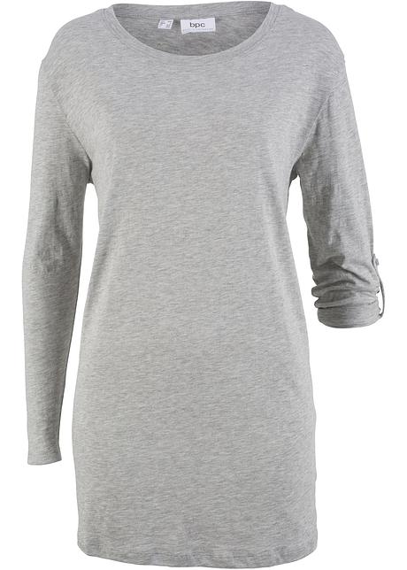 t shirt long gris