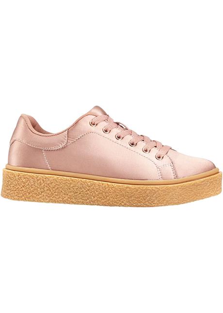 sneakers à plateau rose vintage - femme - rainbow - bonprix.fr