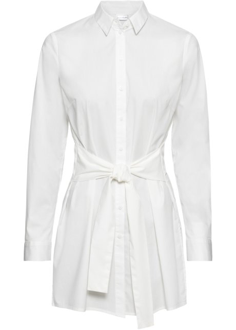 chemise robe blanche femme