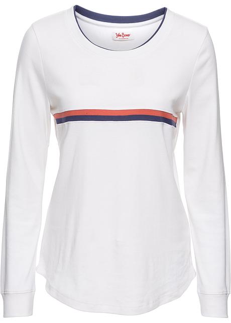 t shirt coton manches longues femme