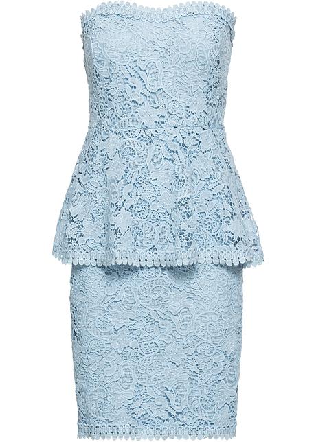 Robe Bleu Clair Dentelle 1bd8c1