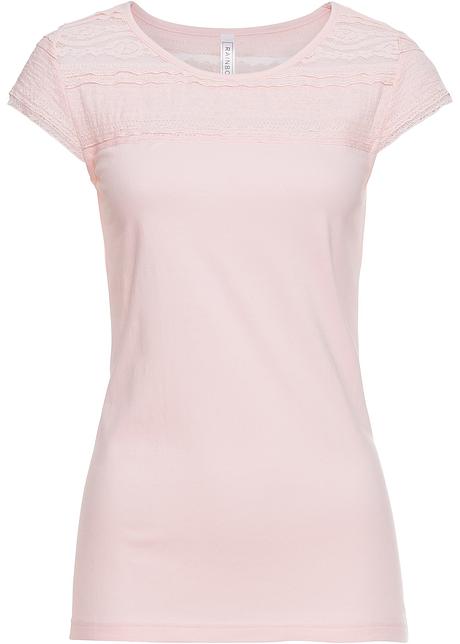 t shirt avec dentelle