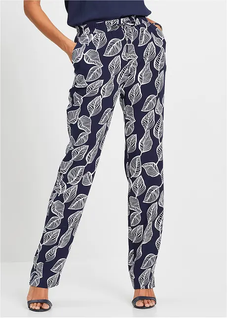 Pantalon à taille élastiquée, bonprix