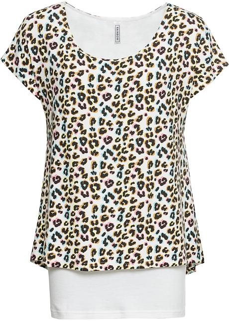 t shirt 2 en 1 femme