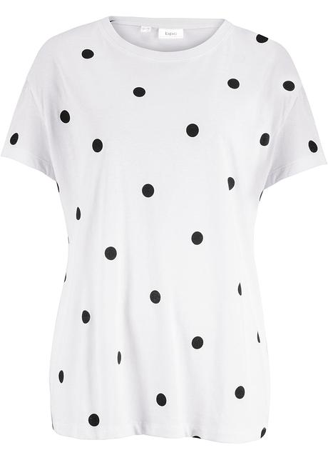 tee shirt à pois femme