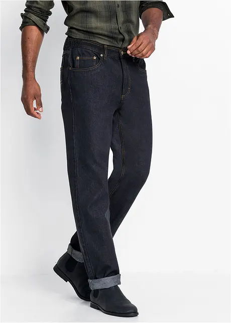 Jean Classic Fit Straight, taille extensible sur le côté, bonprix