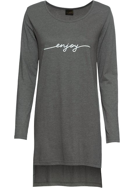 tee shirt femme long avec fente